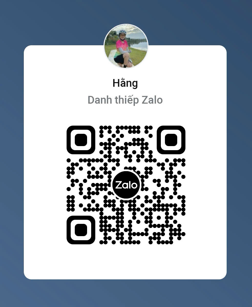Mã QR Zalo để kết nối với Minh Hằng